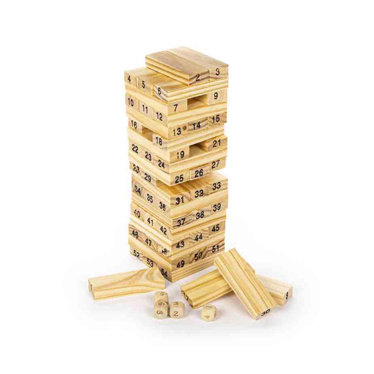 Drvene kockice za slaganje WOODEN TOWER 