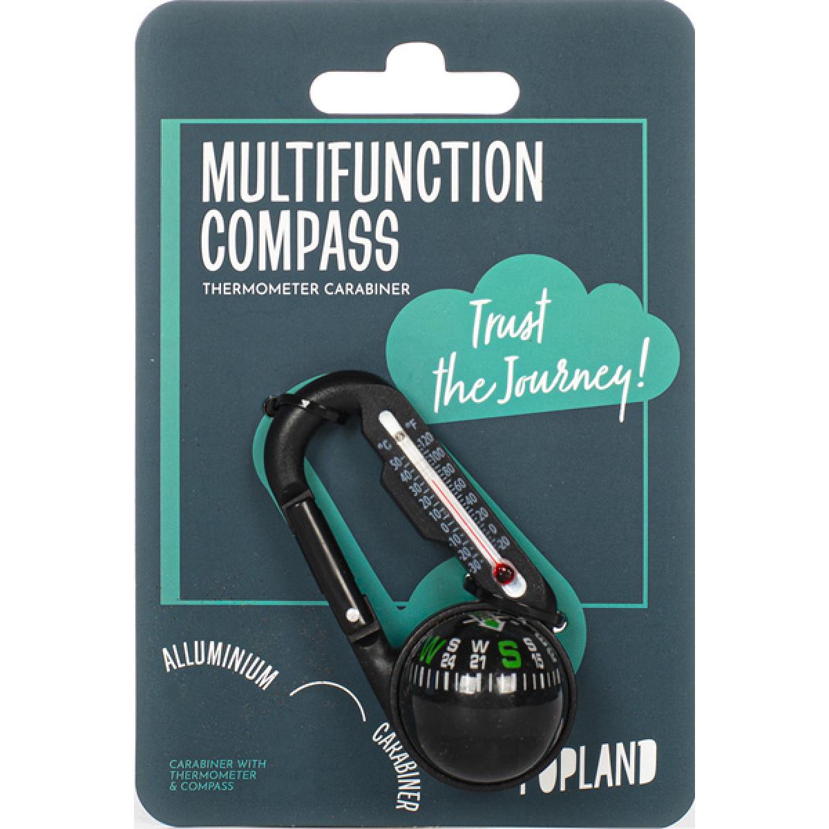 Privezak za ključeve MULTIFUNKCIONALNI KOMPAS 