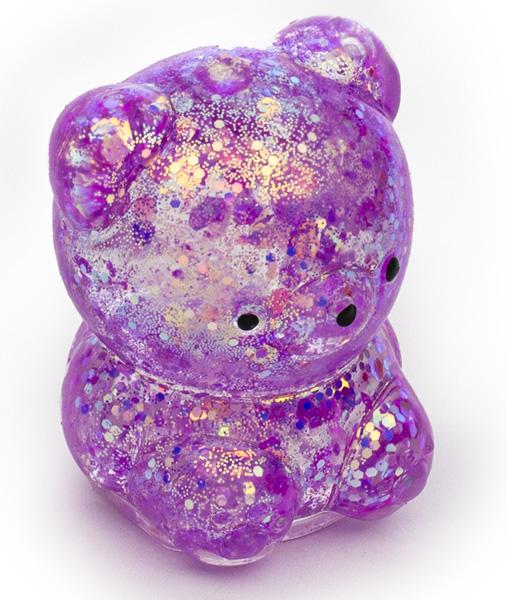 Antistres igračka PURPLE BEAR 