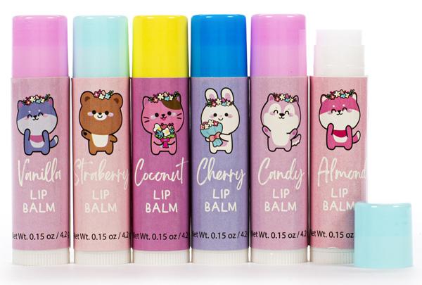 Set šest balzama za usne DREAMPOP KIDS 