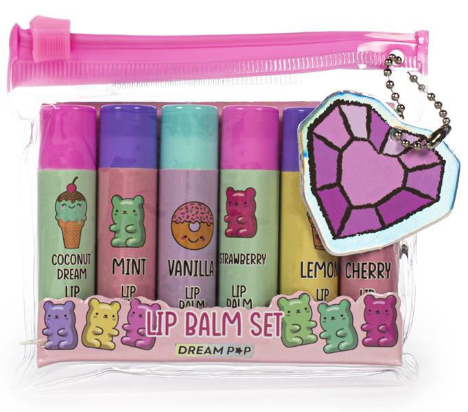 Set šest balzama za usne DREAMPOP KIDS 