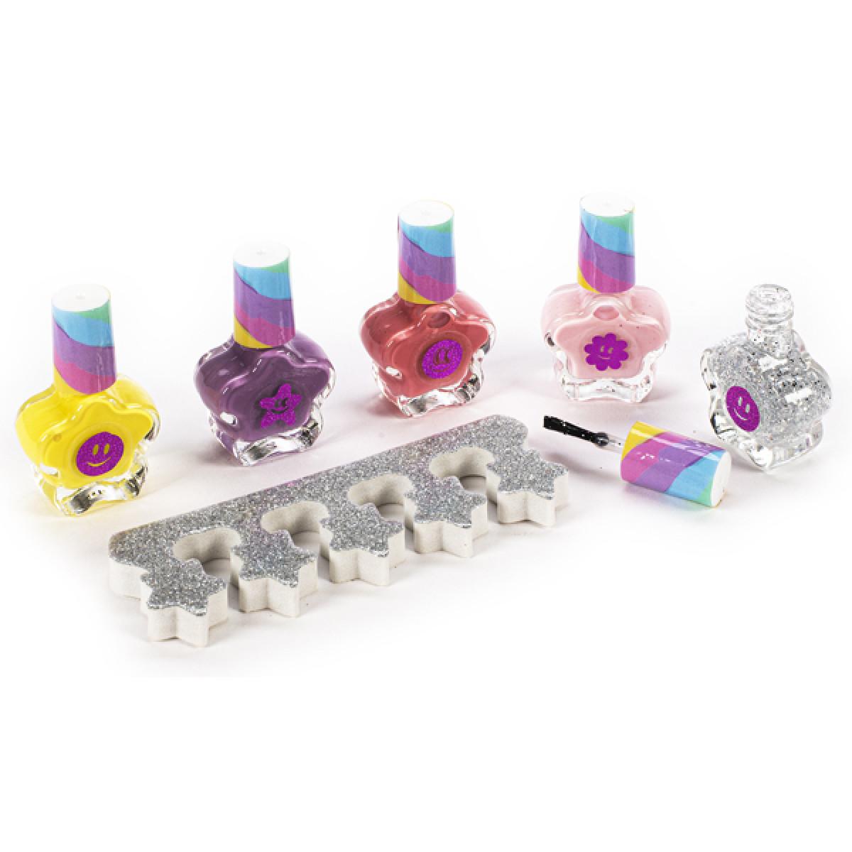 Set pet lakova za nokte sa separatorom DREAMPOP KIDS 