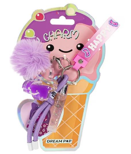 Privezak za ključeve i sjaj za usne CHERRY 