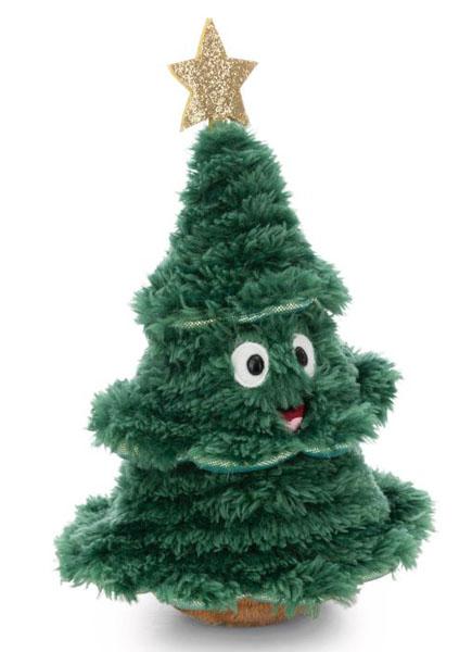 Plišana igračka NOVOGODIŠNJA JELKA 15cm 