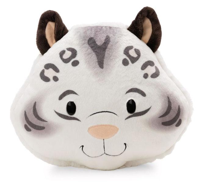 Plišani jastuk SNEŽNI LEOPARD 35x30cm 