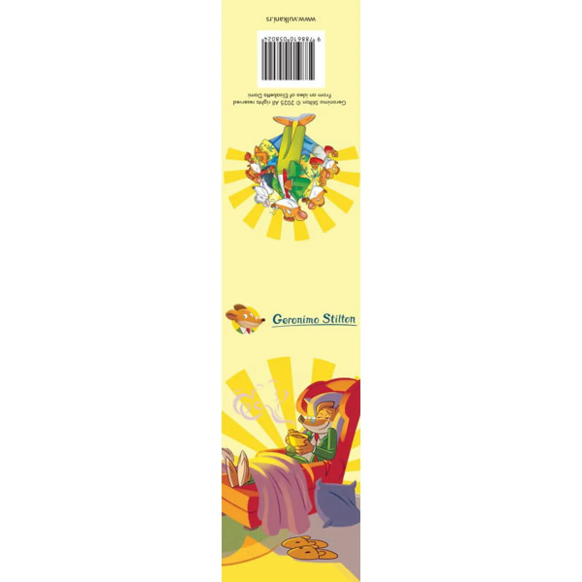 Bookmarker DŽERONIMO STILTON 1 