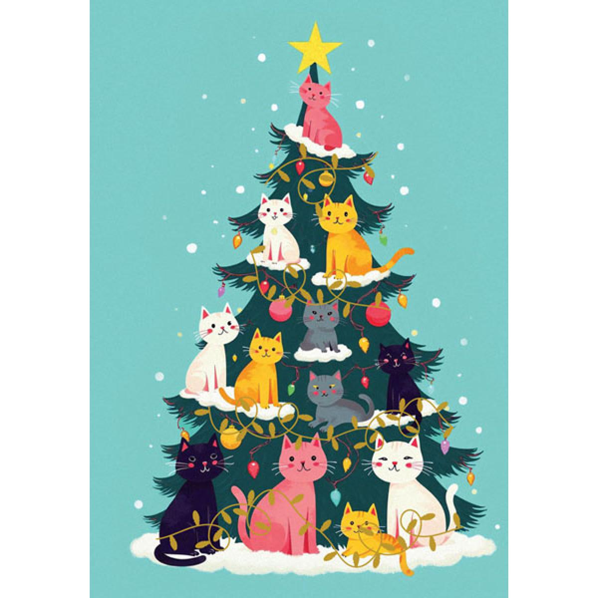 Novogodišnja čestitka JELKA OD MACA 