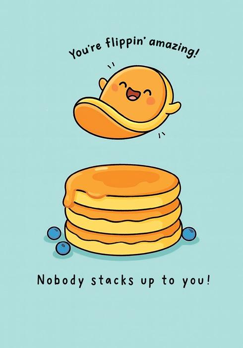 Čestitka YOU’RE FLIPPIN’ AMAZING 