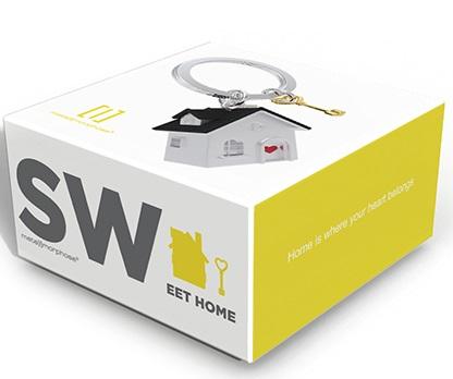 Privezak za ključeve HOME SWEET HOME 