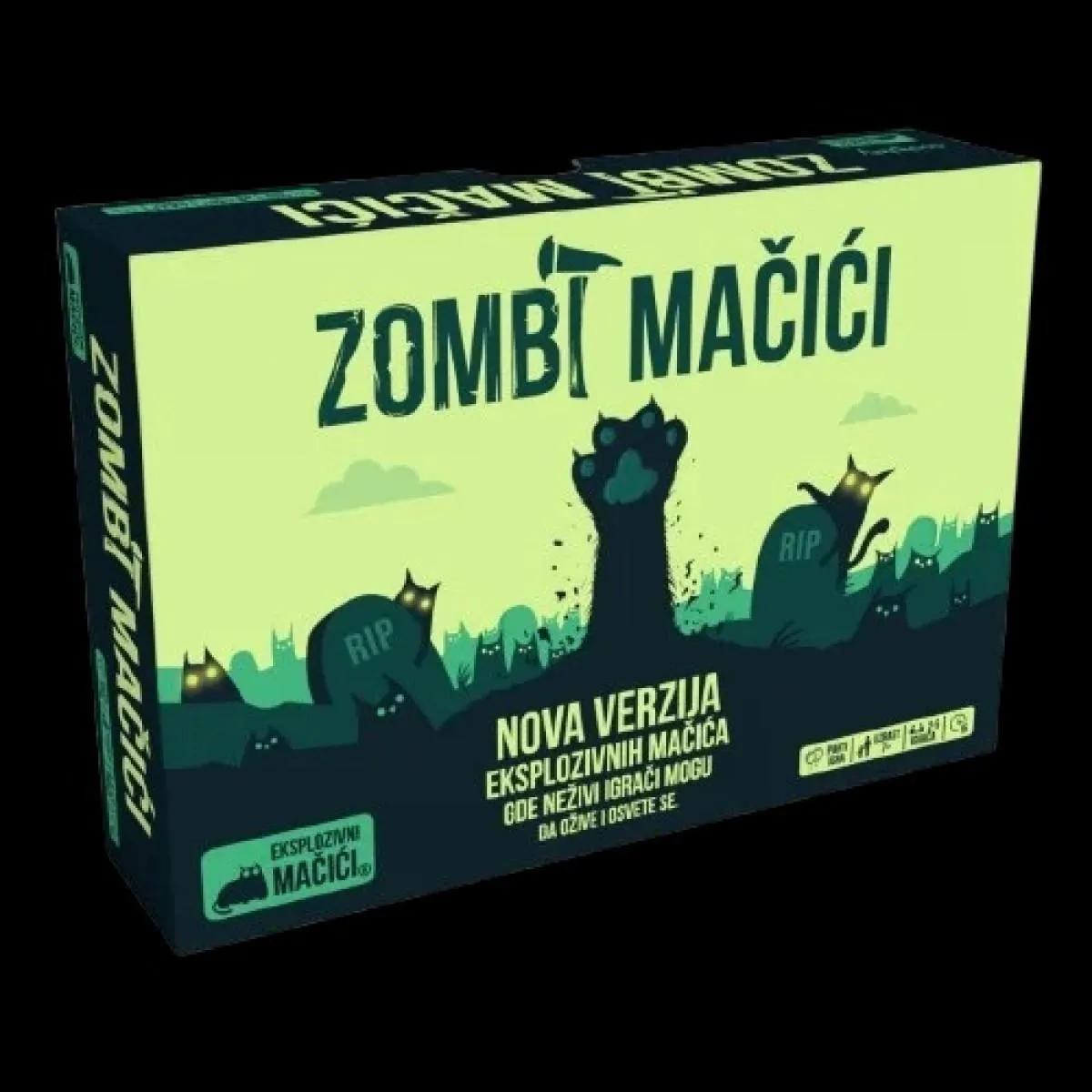 Društvena igra ZOMBI MAČIĆI 