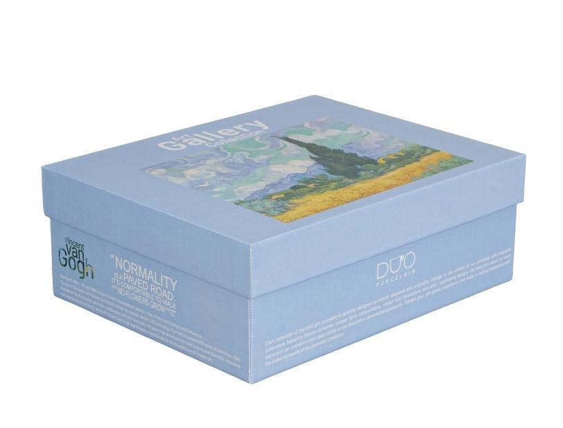 Dve šolje za espresso VAN GOGH - WHEAT FIELD 110 ml 