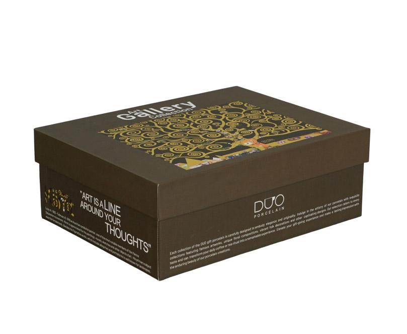Dve šolje za espresso KLIMT - TREE OF LIFE 110 ml 