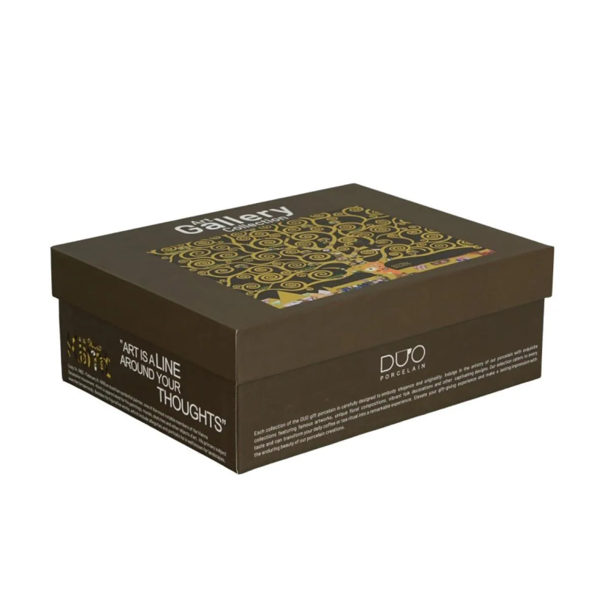 Dve šolje za espresso KLIMT - TREE OF LIFE 110 ml 