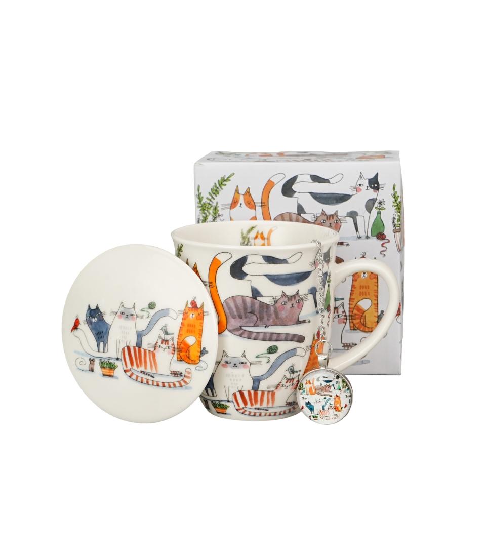 Šolja sa infuzerom CAT'S WORLD - LAZY CATS 