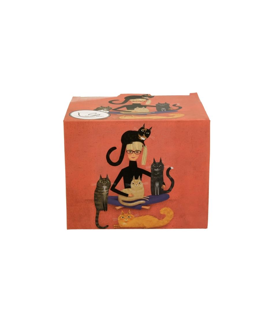 Šolja CAT'S WORLD - CINDY & KITTIES 430 ml 