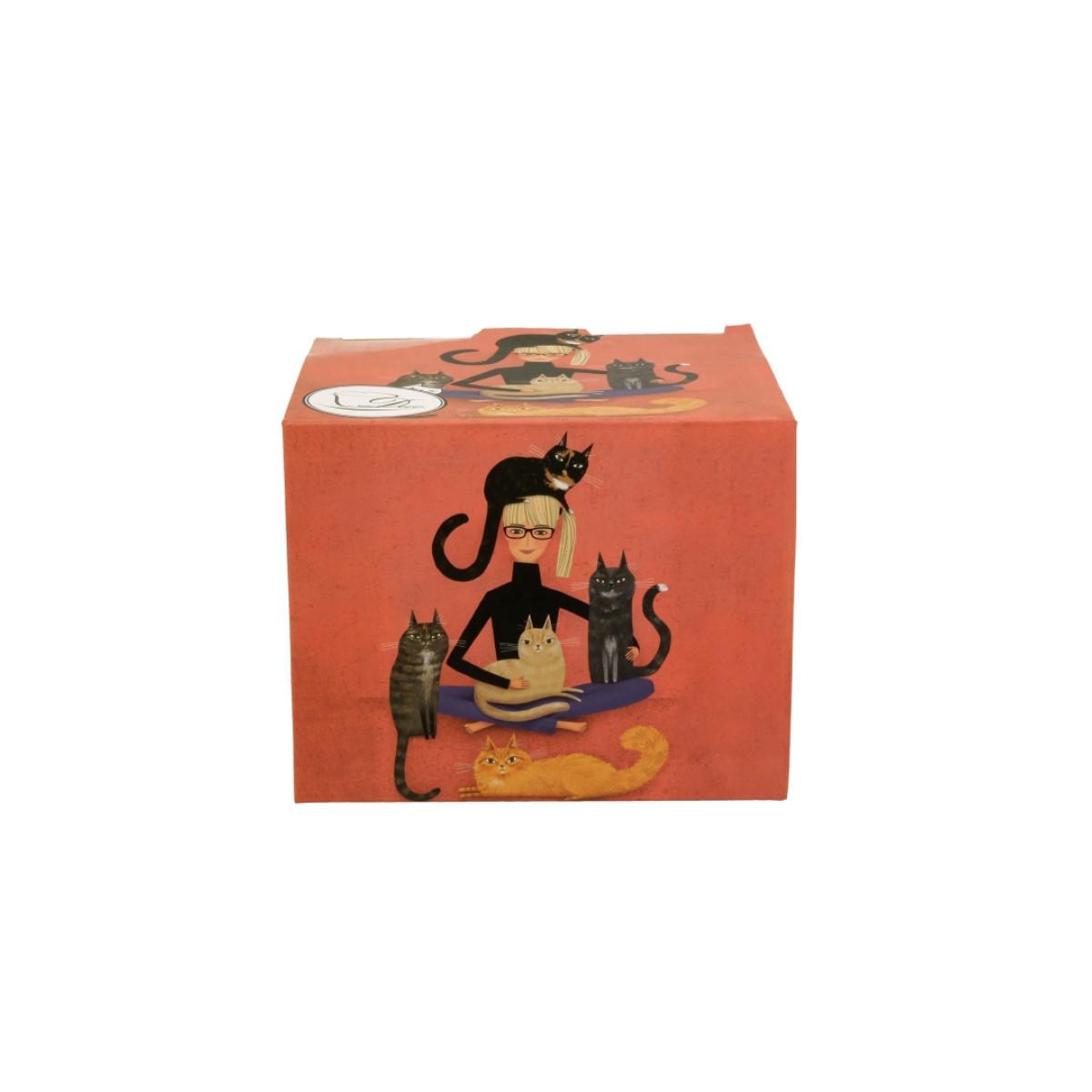 Šolja CAT'S WORLD - CINDY & KITTIES 430 ml 