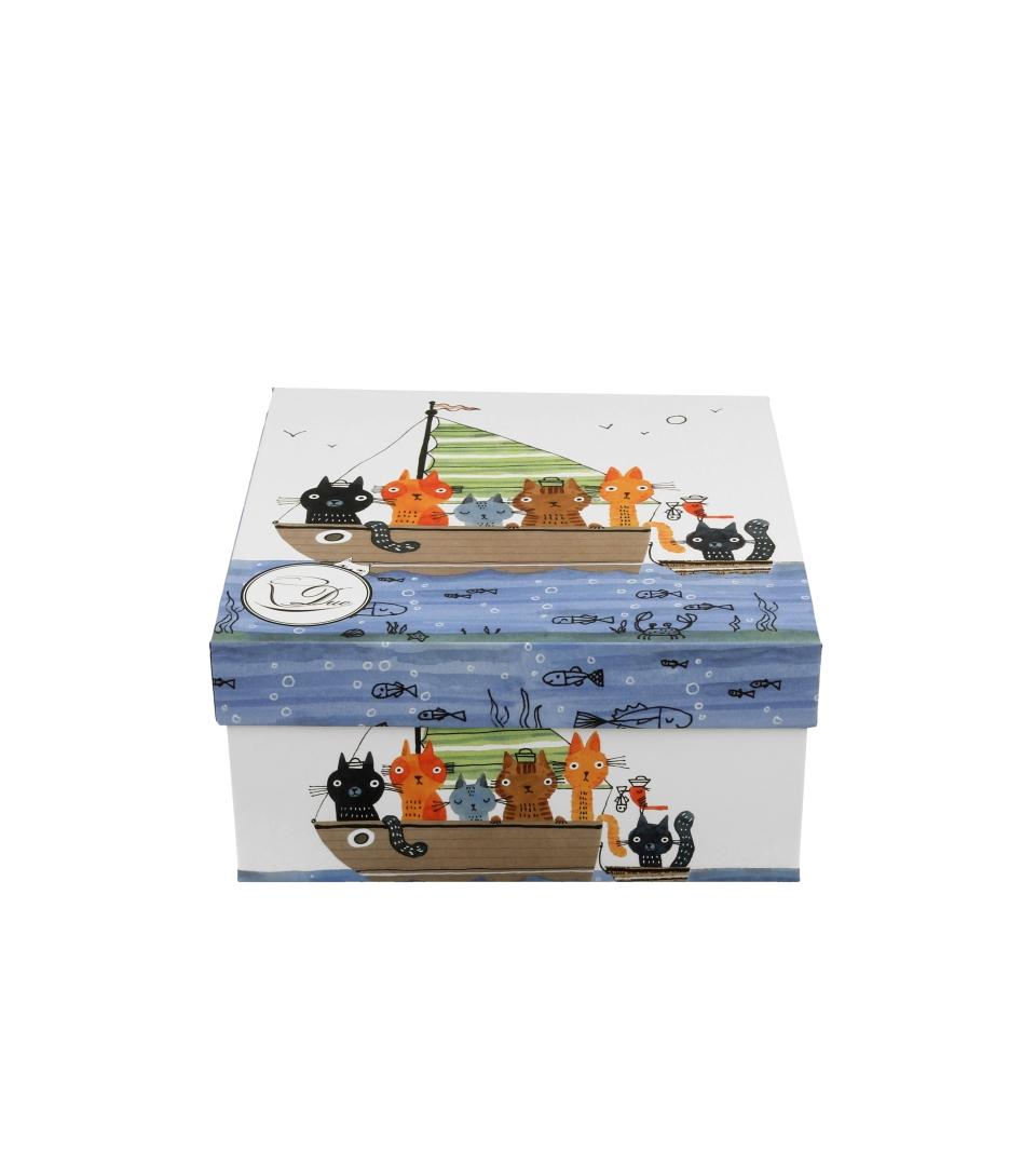 Šolja i tanjirić CAT'S WORLD - CAT CREW 230 ml 