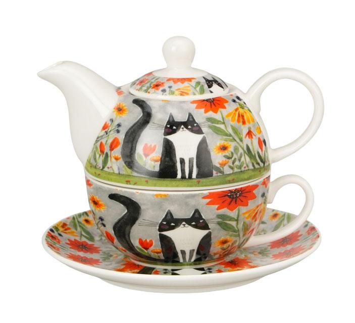 Čajnik sa infuzerom CAT'S WORLD - MEADOW 300ml 