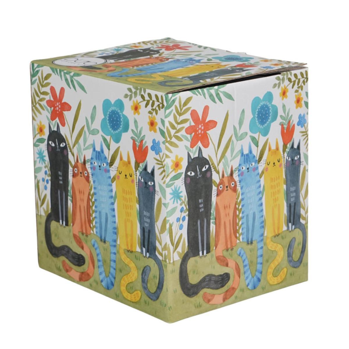 Čajnik sa infuzerom CAT'S WORLD - GARDEN 300ml 