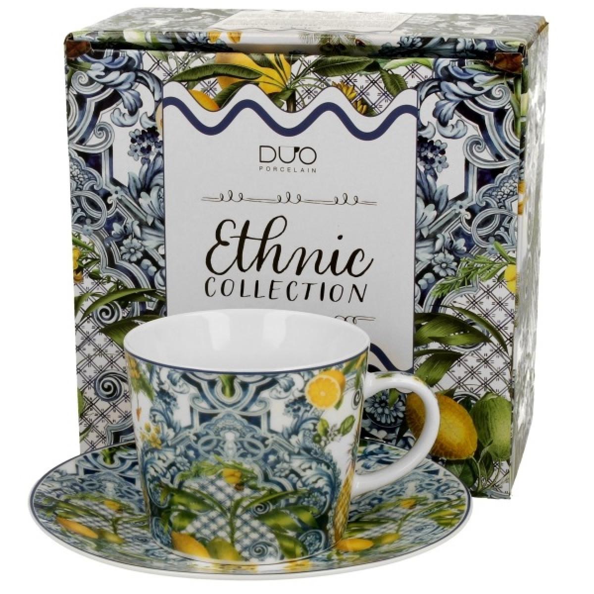 Šolja sa tanjirićem SOLEDAD 240 ml 