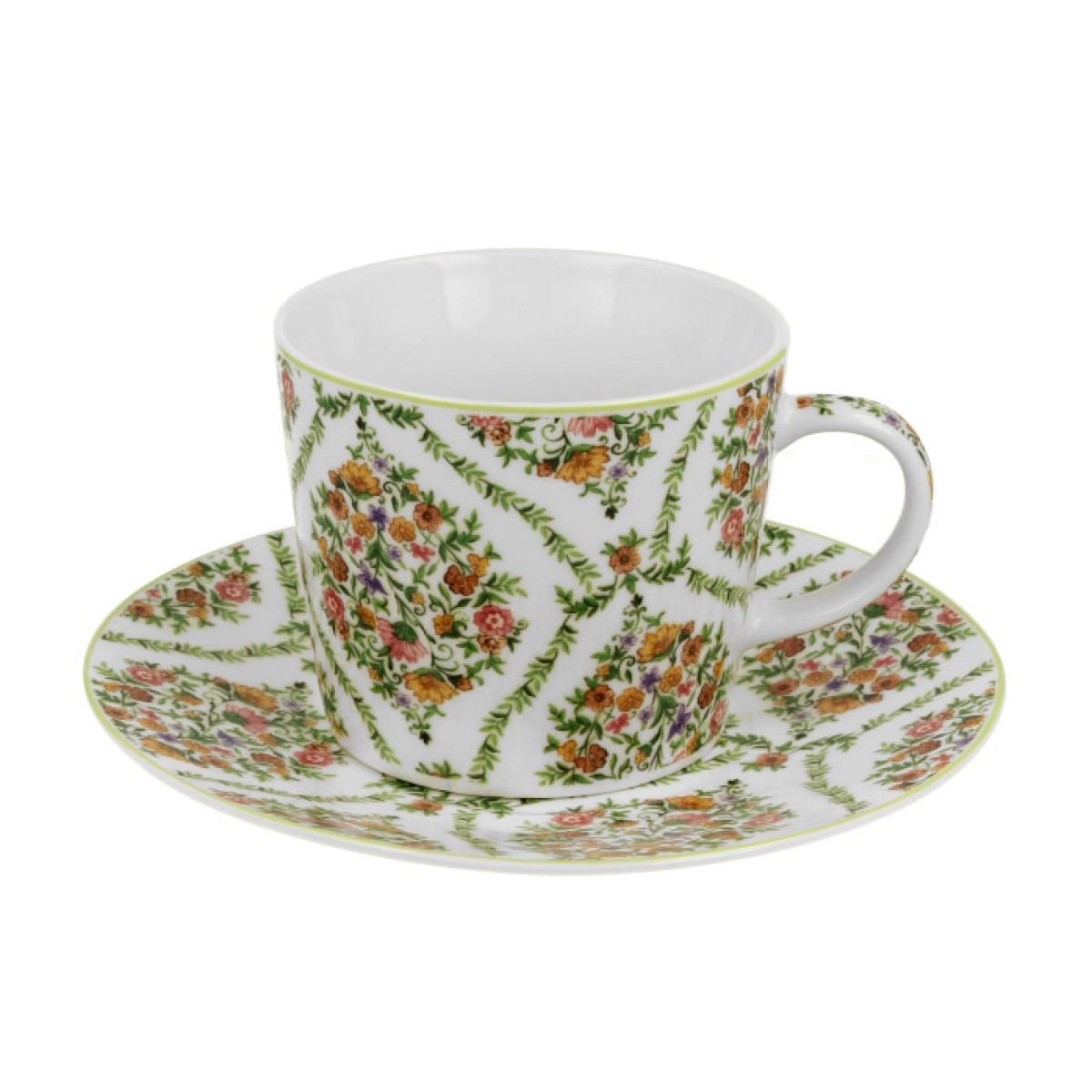 Šolja sa tanjirićem FIORI 240 ml 