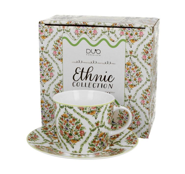 Šolja sa tanjirićem FIORI 240 ml 