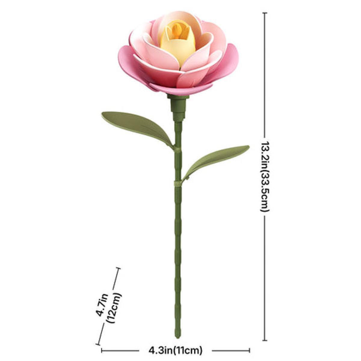 3D puzzle ROZE KAMELIJA 