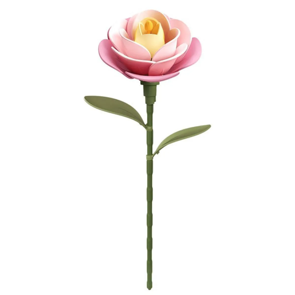 3D puzzle ROZE KAMELIJA 