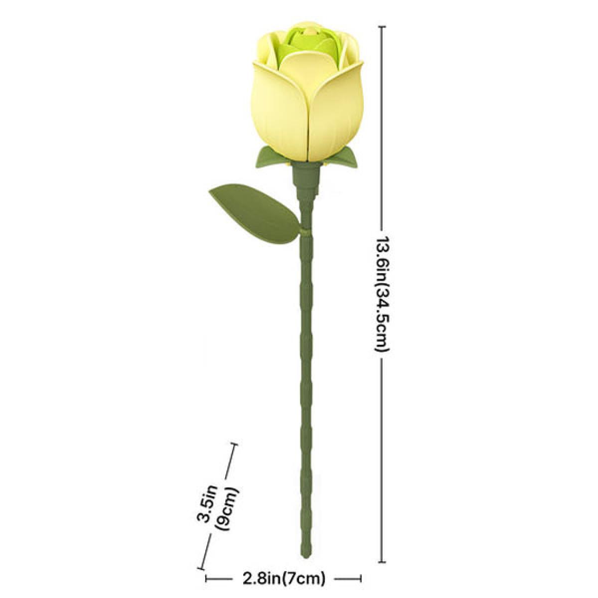 3D puzzle ZELENA RUŽA 