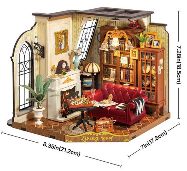 3D puzzle KETINA DNEVNA SOBA 