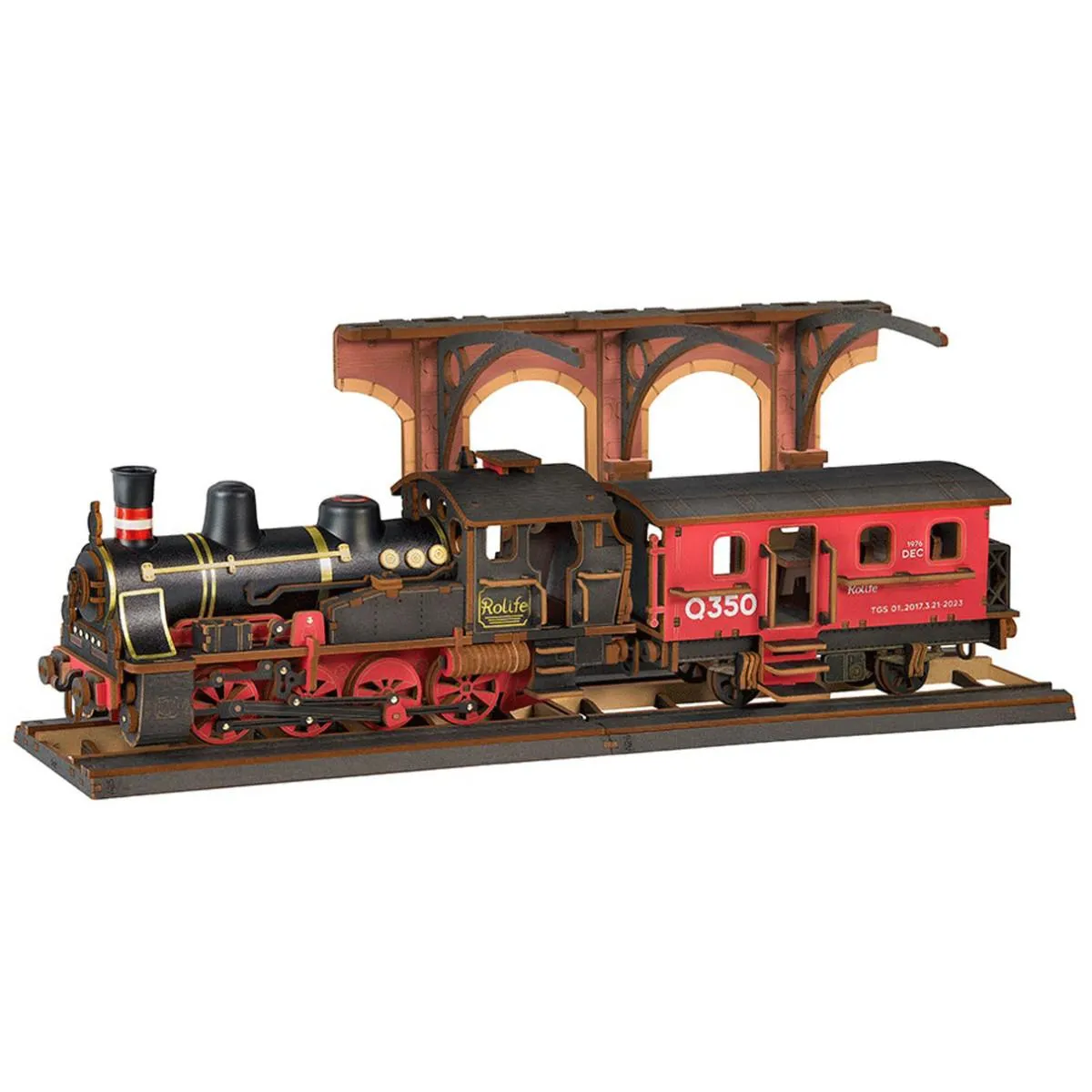 3D puzzle LOKOMOTIVA - 365kom 