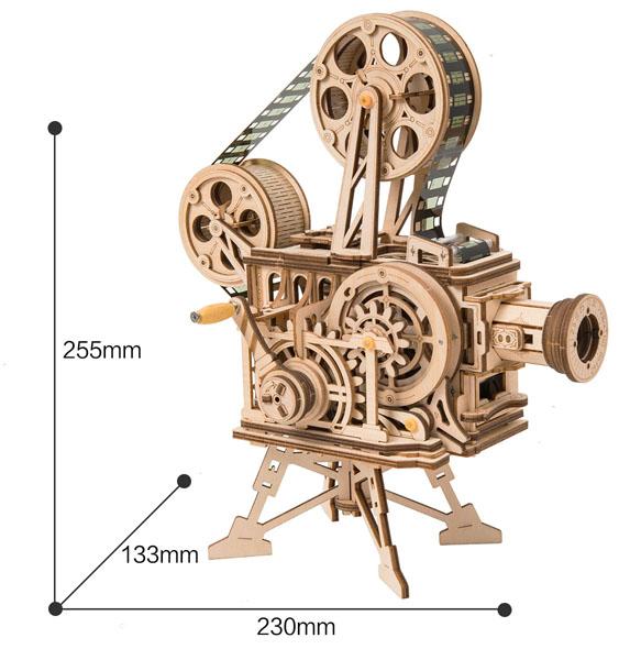 3D drvene puzzle FILMSKI PROJEKTOR - 183kom 