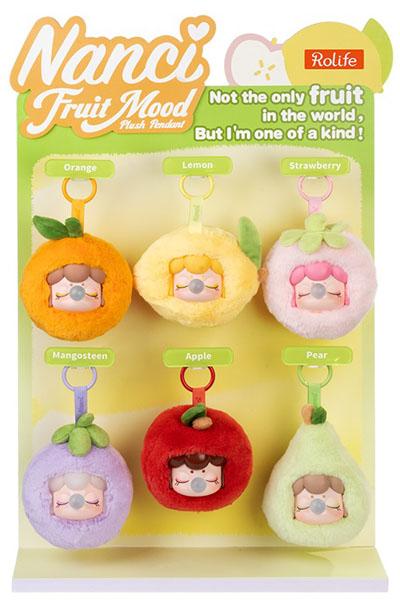 Privezak za ključeve PLIŠANE VOĆKICE - više vrsta 