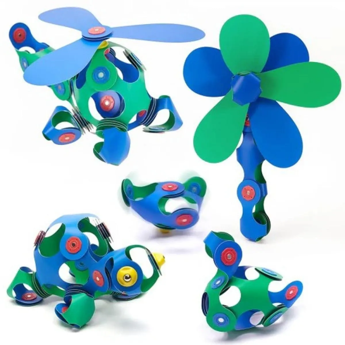 Magnetna igračka CREW PACK - BLUE/GREEN 