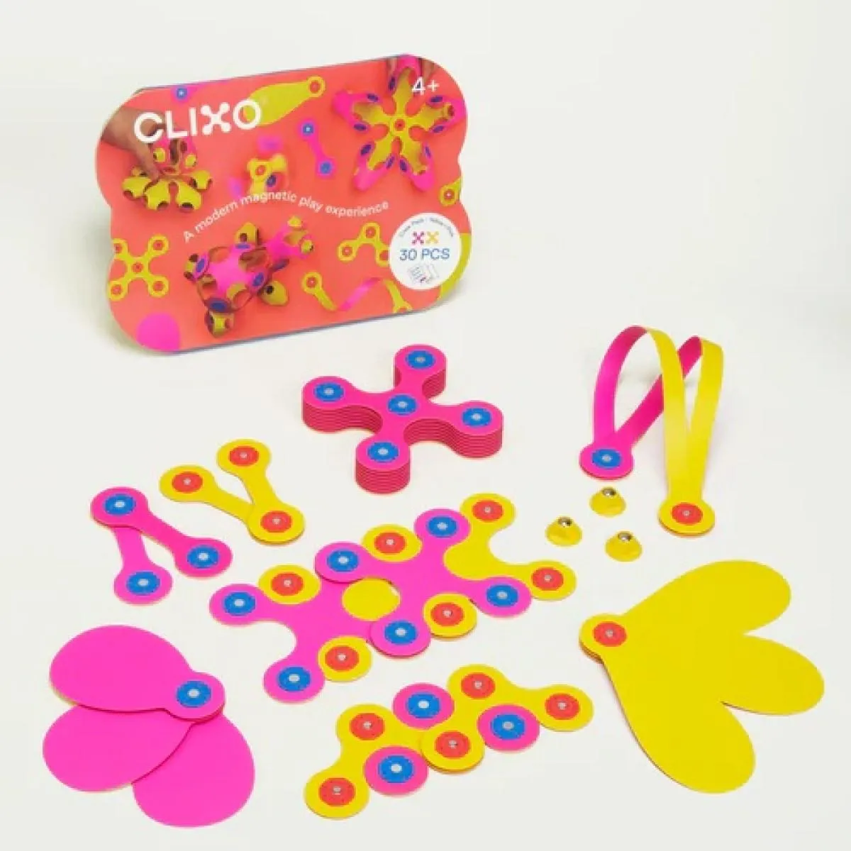 Magnetna igračka CREW PACK - PINK/YELLOW 