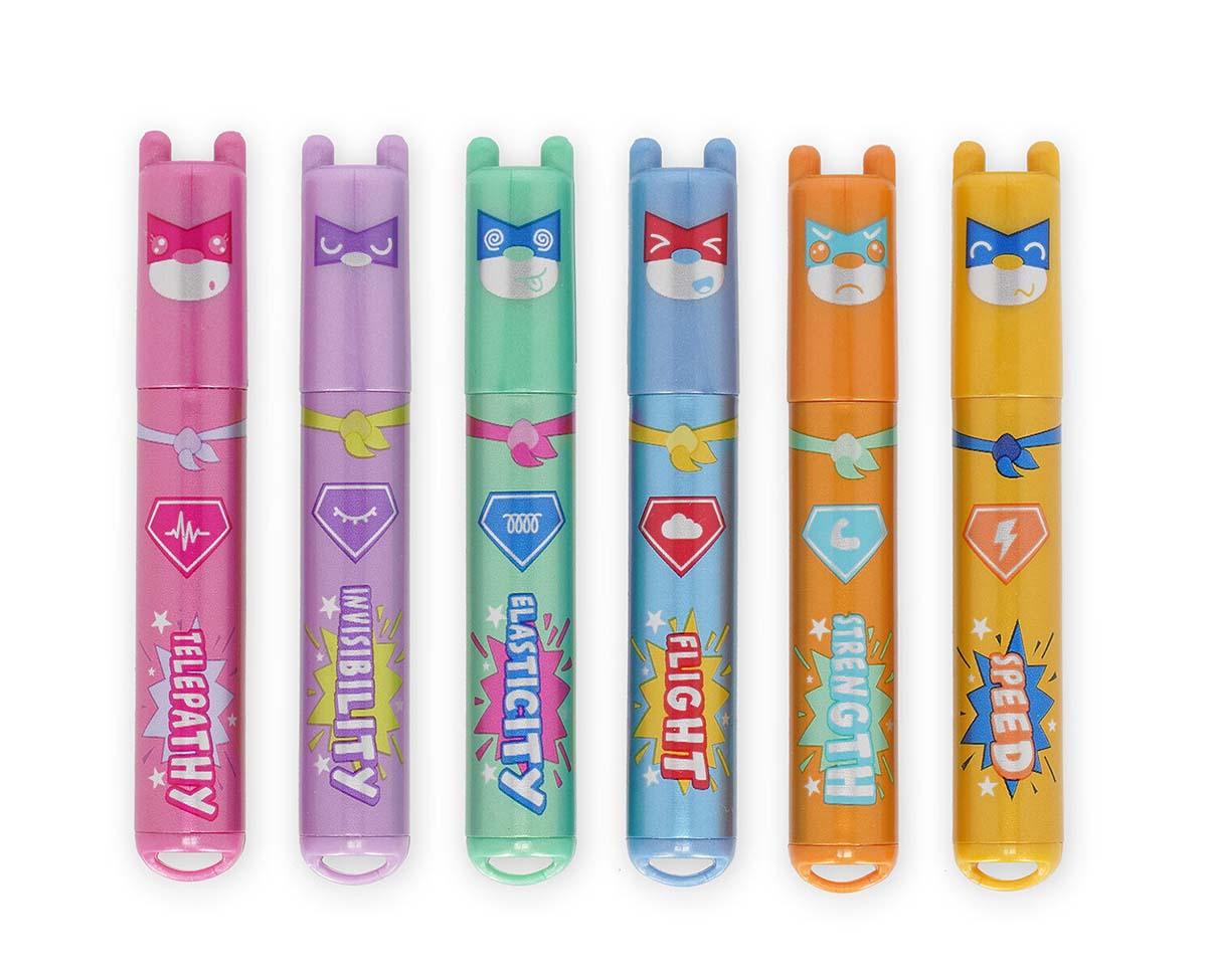 Set mini markera TEDDY'S SUPERPOWER 6 kom 