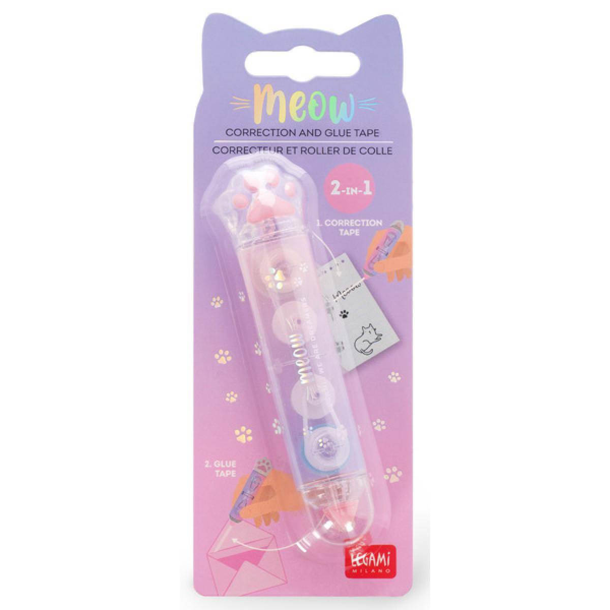 MEOW korektor i  selotejp KITTY 