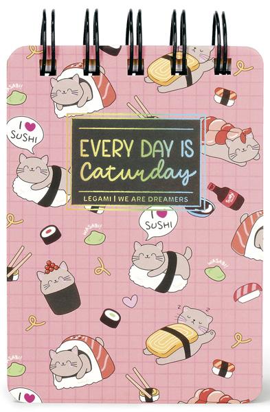 Notes sa spiralom SUSHI CAT 