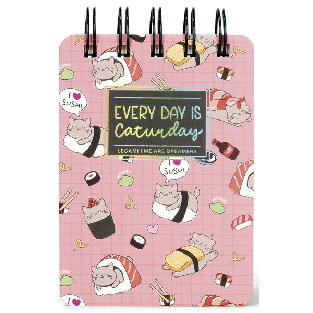 Notes sa spiralom SUSHI CAT 