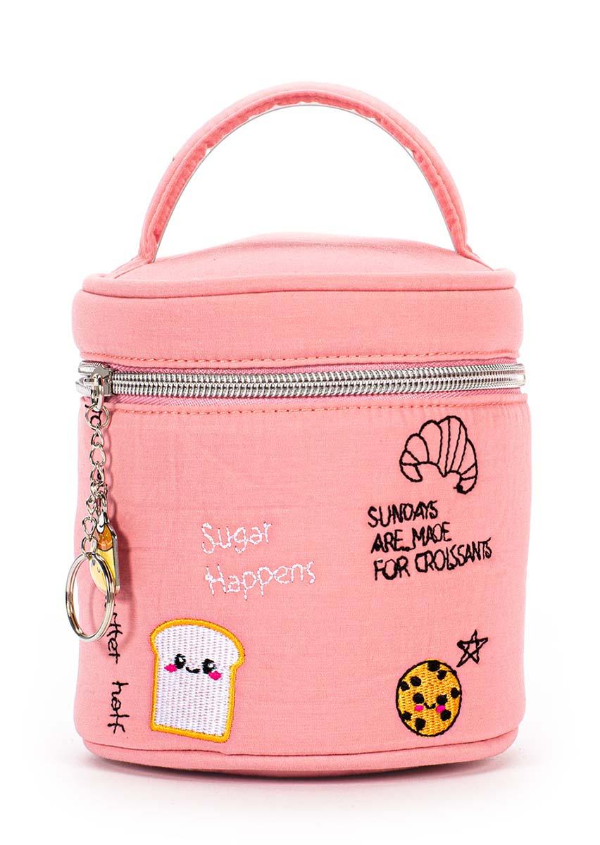 Pamučni neseser sa ručkom KAWAII Pink 