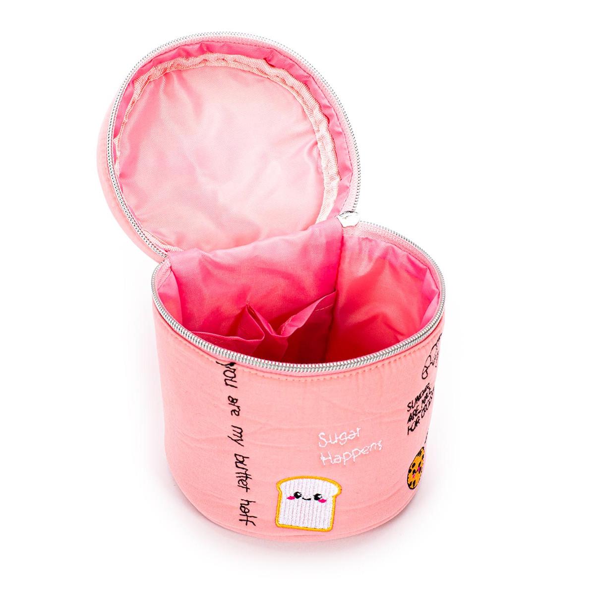 Pamučni neseser sa ručkom KAWAII Pink 