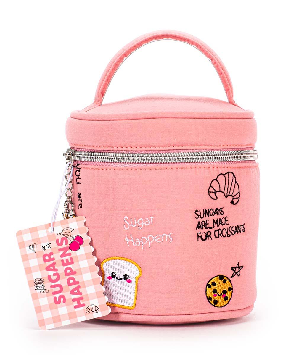 Pamučni neseser sa ručkom KAWAII Pink 