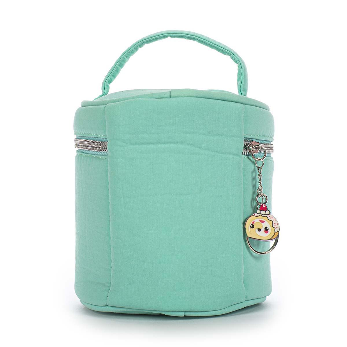 Pamučni neseser sa ručkom KAWAII Green 