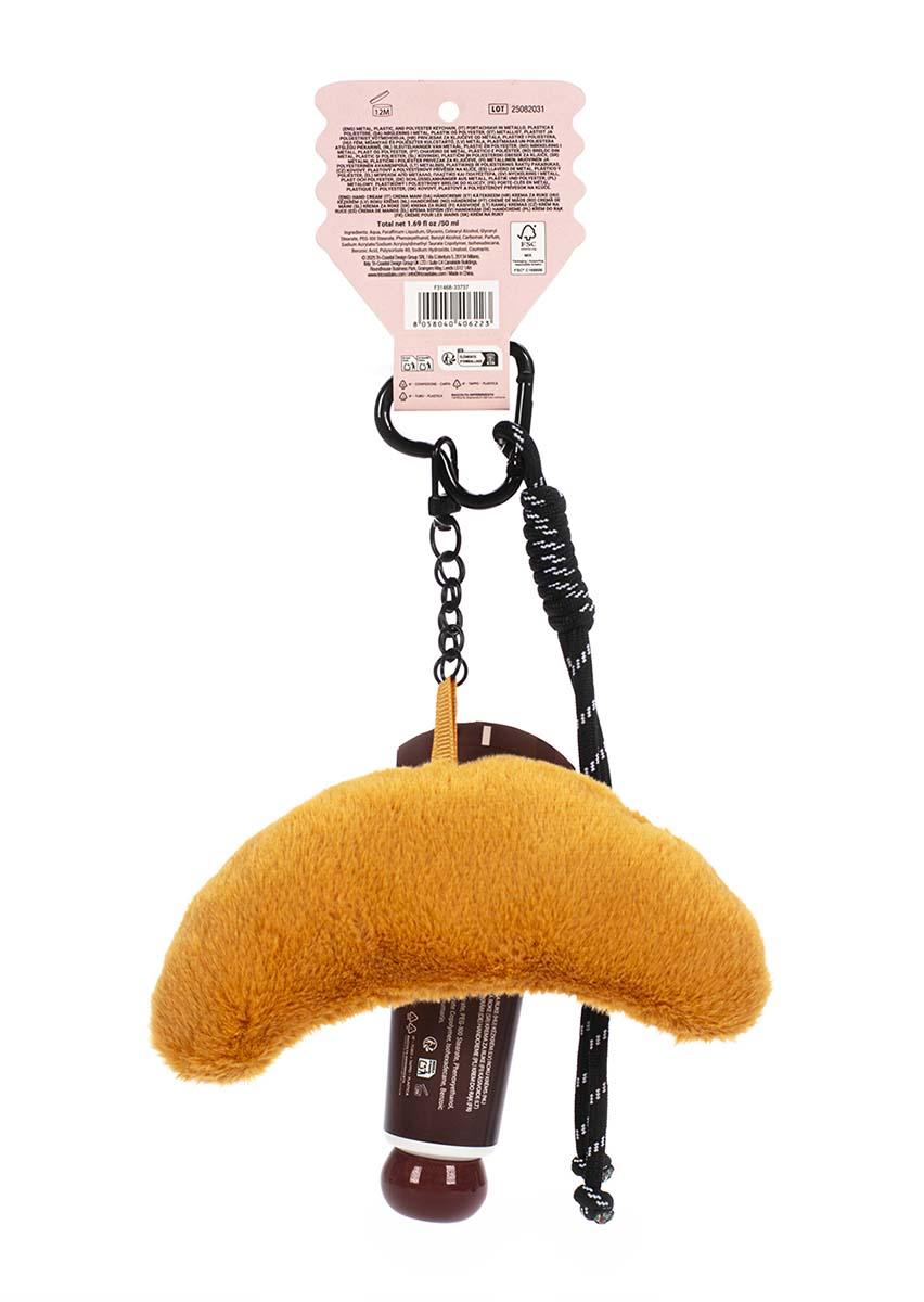 Privezak za ključeve sa kremom za ruke KAWAII Kroasan 