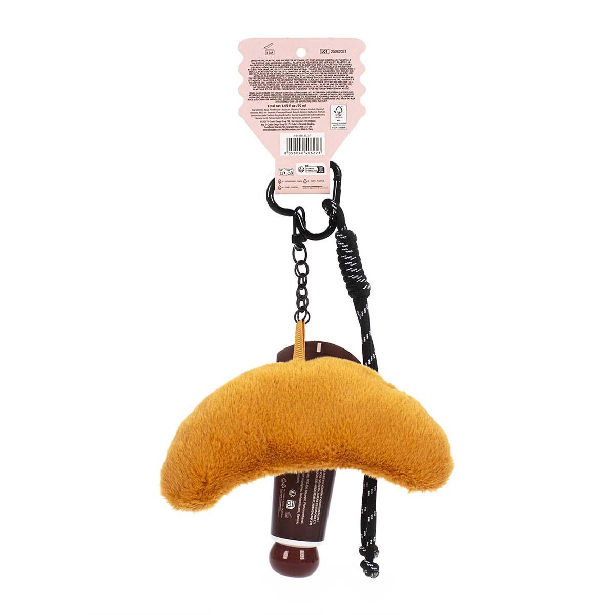 Privezak za ključeve sa kremom za ruke KAWAII Kroasan 