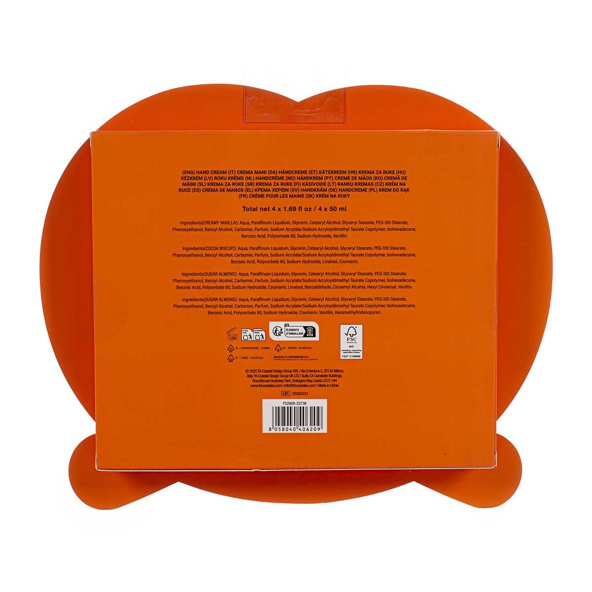 Set krema za ruke 4x50ml KAWAII Vanila, Badem, Keks, Karamel 