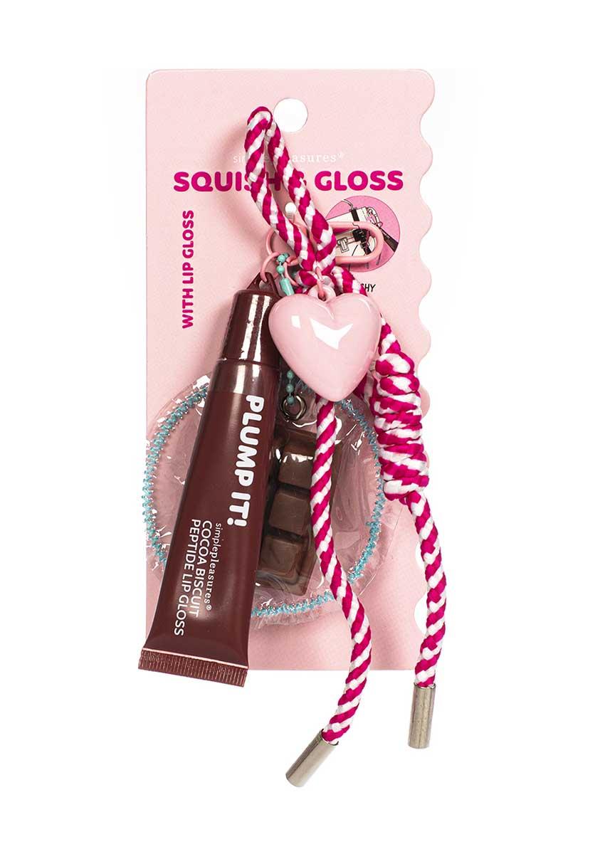 Privezak za ključeve sa kremom za usne KAWAII Čokolada 15ml 