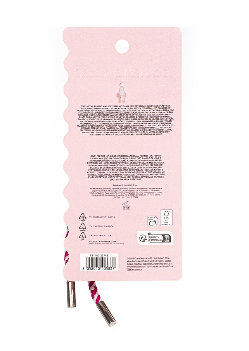 Privezak za ključeve sa kremom za usne KAWAII Čokolada 15ml 