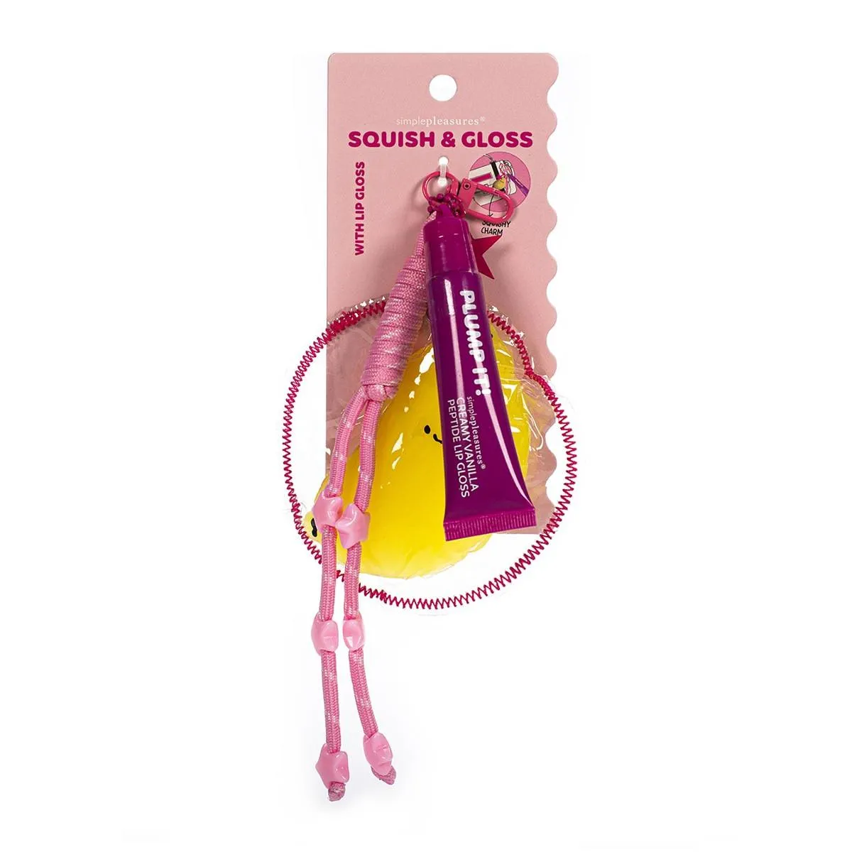 Privezak za ključeve sa kremom za usne KAWAII Vanila 15ml 