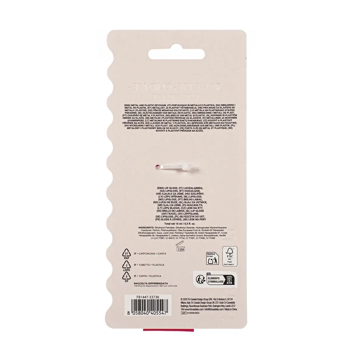 Privezak i krema za usne KAWAII Badem 15ml 